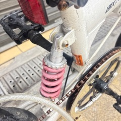 変速付　サスペンス付き　折りたたみ自転車の画像
