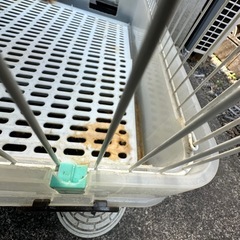 キャスター付ペットゲージ　約600×450×560(組立後　キャスター下〜天端)　　の画像