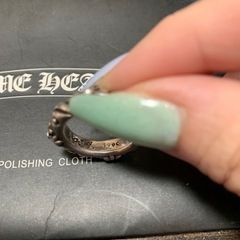 シルバーリング　クロムハーツの画像