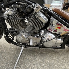 ドラッグスター400 車検付き　フルカスタム　ジョッキーシフトの画像