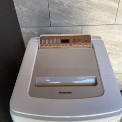 美品　乾燥機付き　洗濯機　パナソニック 洗濯8.0kg 縦型洗濯乾燥機 NA-FD80H7の画像