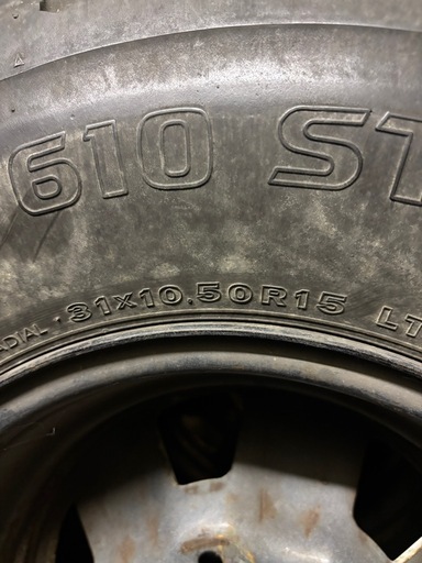 ランクル60 純正ホイール　15インチ　タイヤセット　お引き取り限定