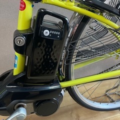 ほぼ新品✨ パナソニック電動アシスト自転車 バッテリー8.0Ah／2023年9月購入の画像