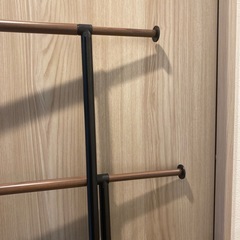 洗濯物干しラック高さ160×横幅93(最大145)の画像