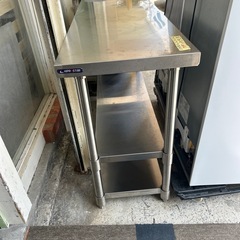 【テーブル】【錆汚れ多数あり】クリーニング済み【管理番号11703】横の画像