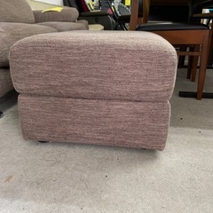 【ドリーム池田店】◎ジモティー割対象品◎2Pソファ・オットマン付き BRN 47300の画像
