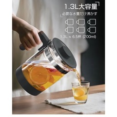 Feekaa 耐熱ガラス電気ケトルの画像