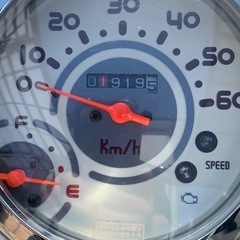 【希少】 ホンダ ジョルノ AF70 黄色ナンバー 低走行 1919km  美品　原付の画像