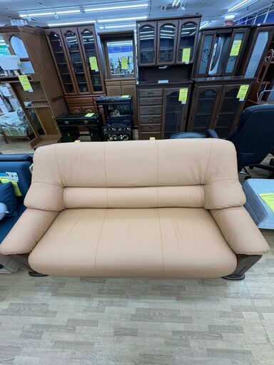 【ドリーム川西店御来店限定】☆ジモティー見たよ♪割引☆3Pソファ クリーニング済み【99560000058770】