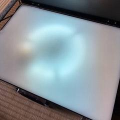 実務書道教育センター ライトテーブル トレース台 習字 ライトボックス＆定規の画像