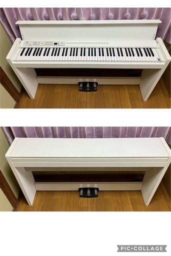 KORG 電子ピアノ LP-380 ホワイト