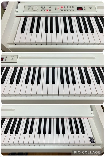 KORG 電子ピアノ LP-380 ホワイト 