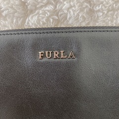 FURLA ゴールドチェーン　ショルダーバッグの画像