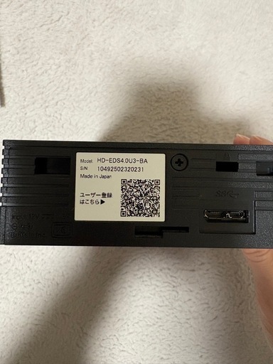 BUFFALO　外付けHDD4TB