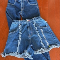 女の子　ボトムズ　　130 140 ALGY ラブトキの画像