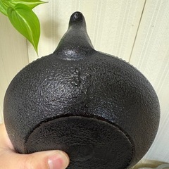 鉄瓶　鉄急須　土台付き 未使用品  の画像