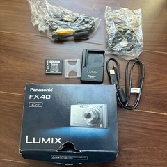 デジカメ LUMIX FX40 ピンクの画像