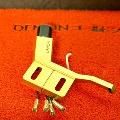 DENON「XC-245」DP-35,45専用ゴールドヘッドシェルの画像