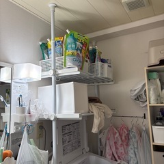 3/31まで！3段ボックス ランドリーラック？収納の画像