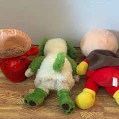 アンパンマン　ワンワン　ぬいぐるみの画像