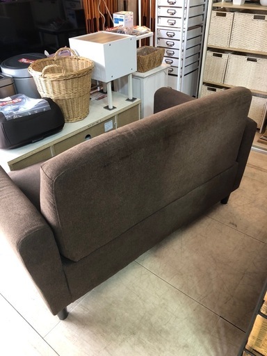 ★リユースのサカイ日立店★HJ8433  ソファ ベージュ H85×D84×W131 クリーニング済み ☆リユースのサカイ日立店☆HJ8433 ソファ ベージュ H85×D84×W131