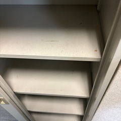 スチール製　収納棚の画像