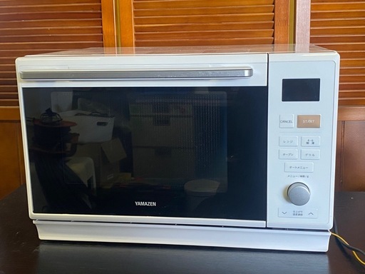 ※ オーブンレンジ　YAMAZEN 山善　50/60Hz MRK-F250TSV 2025年製　動作確認済み