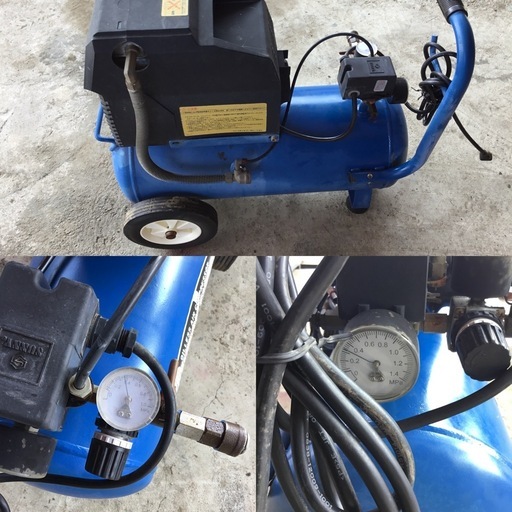 コンプレッサー　１００Ｖ　1.12kw 30L