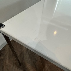 エレクター取り付け可能　オフィス用デスク の画像