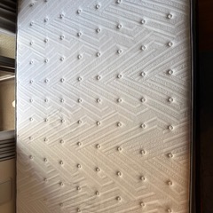 ベッド マットレス付き 収納 ライト コンセント付き 直接引取限定の画像