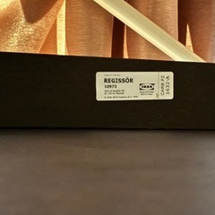 棚付きローテーブル 机 IKEA(イケア)　REGISSORの画像