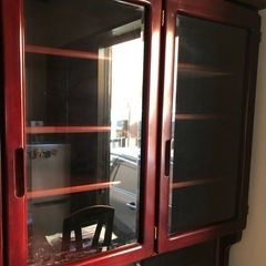 難あり　　食器棚の画像