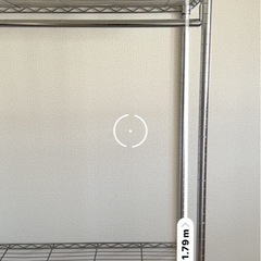 3月18日の引き取りで2000円にします　メタルラック 高さ180cmの画像