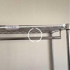 3月18日の引き取りで2000円にします　メタルラック 高さ180cmの画像