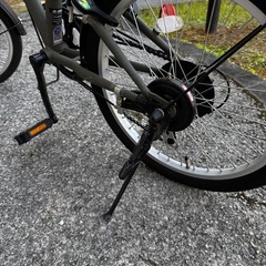 【人気モデル】Jeep 折りたたみ自転車 20インチ 6段変速 オリーブ シティサイクルの画像