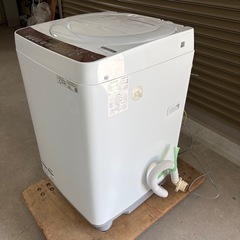 【問合わせ不可】シャープ2020年製　洗濯機の画像