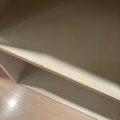 カラーボックス　2段　汚れありの画像