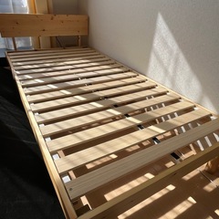 シングルベッドの画像