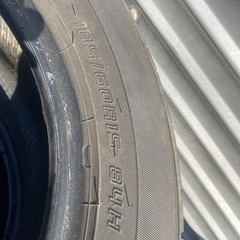 185/60R15 DUNLOP タイヤ4本の画像