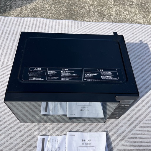 ★美品 動作良好★sirocd シロカ 電子レンジ sx-18d132★2022年製★