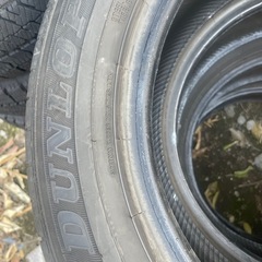 185/60R15DUNLOPタイヤ4本の画像