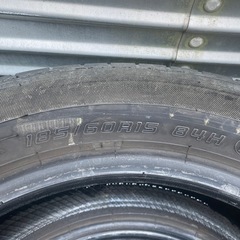 185/60R15DUNLOPタイヤ4本の画像