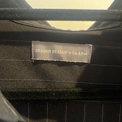 シーズンリーズン シャツ Lサイズ ストライプ柄の画像