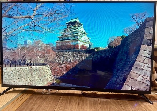マクスゼンの55型4K対応LED液晶テレビ