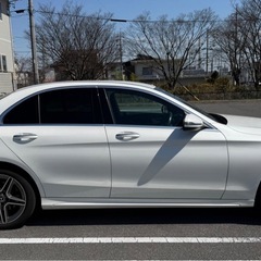 2019年式メルセデスC200ホワイトAMGラインの画像