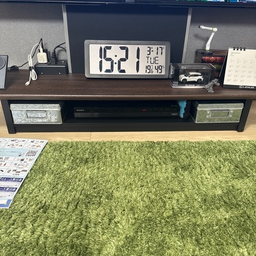 取引完）テレビ、レコーダー、テレビ台セット