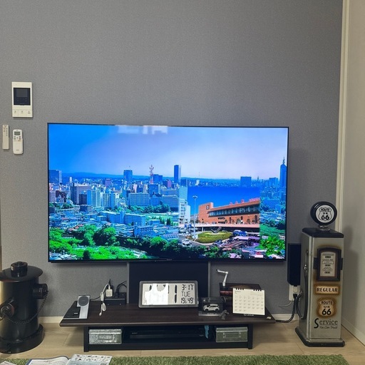 取引完）テレビ、レコーダー、テレビ台セット