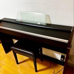 CASIO® PX-700 RATING: DC 12V — use AC ADAPTOR only CASIO AD-12, RATED DC 12V 1.5A CASIO COMPUTER CO.,LTD. MADE IN CHINA 06製 8002824CRRの画像