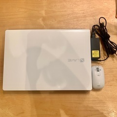 【ブルーレイ対応/美品】NEC LAVIE ノートPC (PC-NS350BAW)の画像