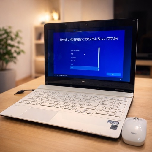 【ブルーレイ対応/美品】NEC LAVIE ノートPC (PC-NS350BAW)